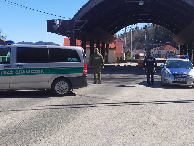 zamknięte przejście graniczne