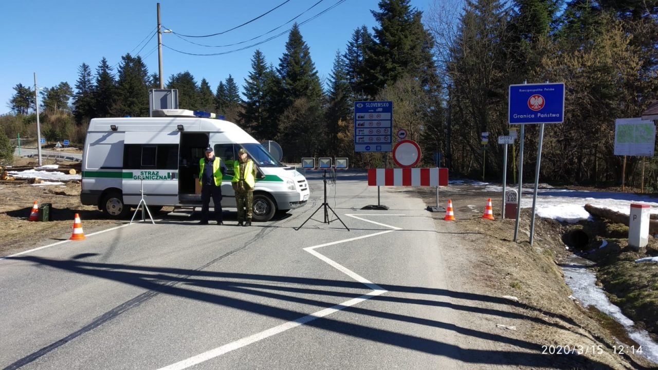 zamknięte przejście graniczne