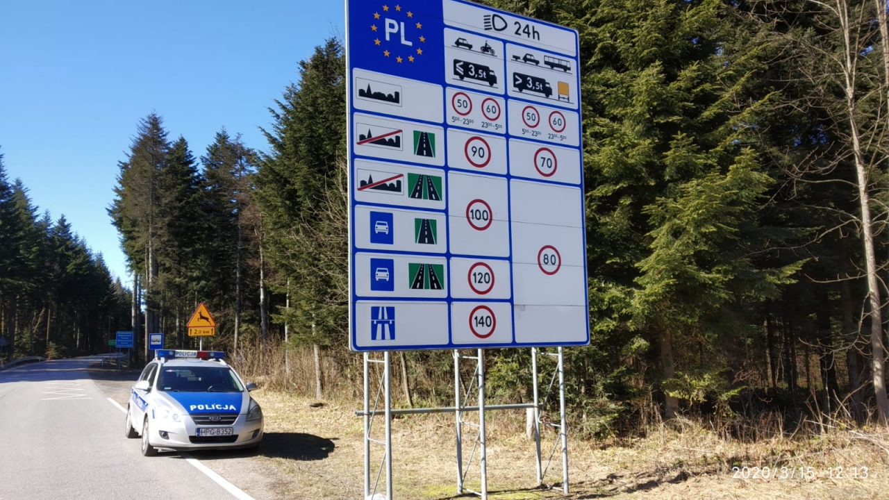 zamknięte przejście graniczne