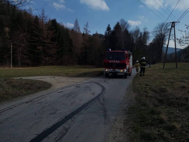 Sądecczyzna: W weekend strażacy wyjeżdżali do działań 37 razy