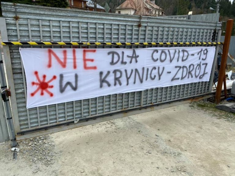Krynica – Zdrój. Stanowczy protest przeciwko izolatoriom. Wojewoda reaguje [AKTUALIZACJA]