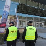 policja, maseczki, pandemia, Nowy Sącz