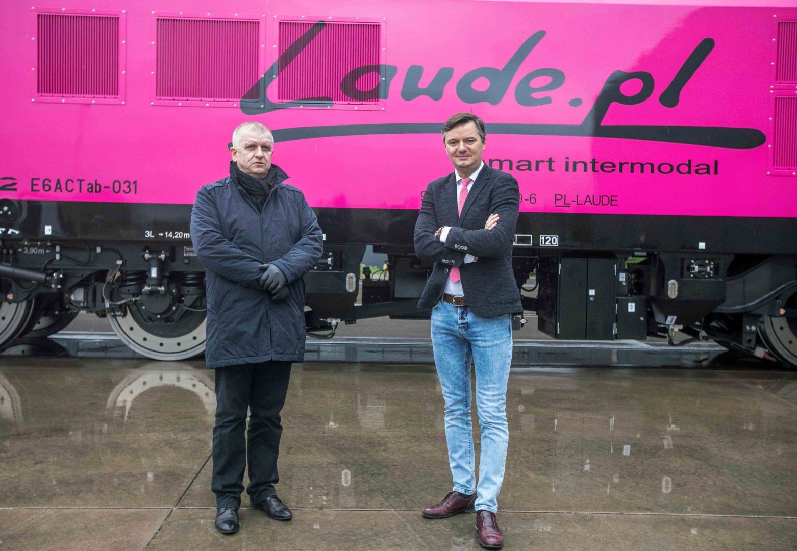 różowa lokomotywa z sądeckiego Newagu