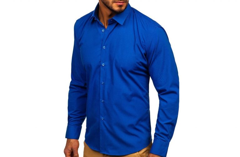Niebieskie koszule męskie zawsze modne. Oto TOP 5 wzorów