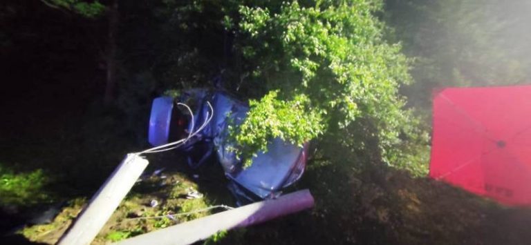 Tragiczny wypadek w Chomranicach. Nie żyje mężczyzna