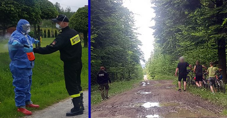 Granice absurdu. Mandat i 14 dni kwarantanny za pomyłkę rowerzysty, który pojechał za daleko