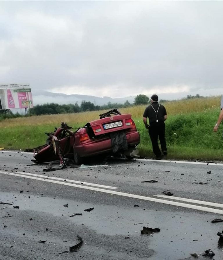 Stary Sącz: tragiczny wypadek na obwodnicy Starego Sącza. Nie żyje 19-latek