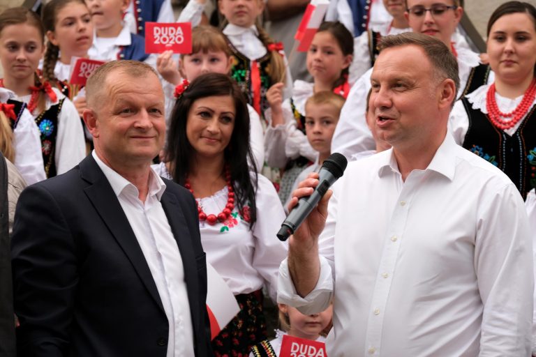 Andrzej Duda w gminie Korzenna: bardzo mi zależy, żeby wygrać te wybory [FILM, ZDJĘCIA]