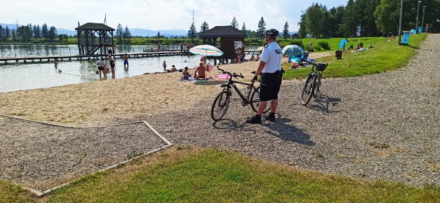 Sądecczyzna: Gdy dopisuje pogoda, na patrol wyjeżdżają policjanci na rowerach