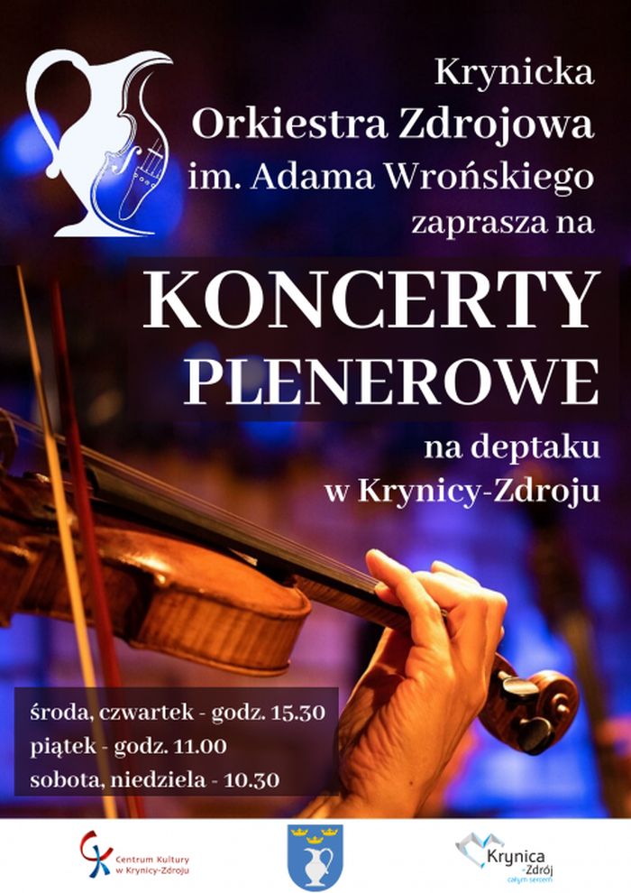 Krynica – Zdrój: letnie koncerty orkiestry