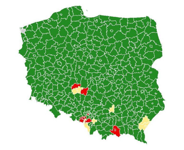 Wracają rygory w 19 powiatach. Dotyczy to też Sądecczyzny!