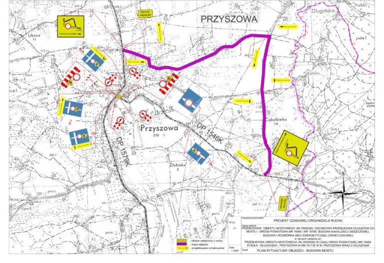 Uwaga! Od jutra rusza przebudowa mostu w Przyszowej