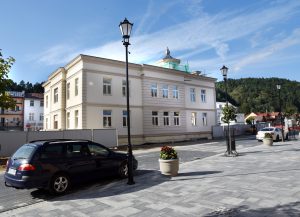 budowa ratusza w Muszynie