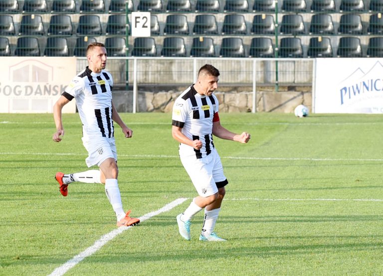 Sandecja przegrała w ostatniej minucie meczu