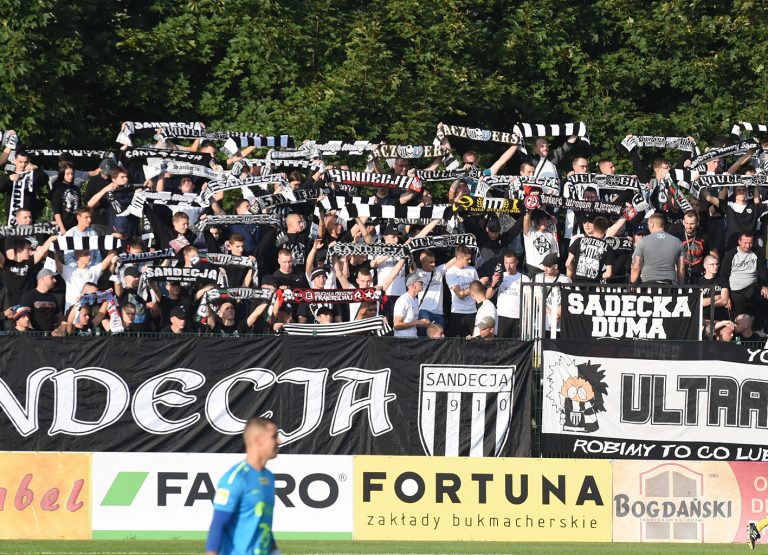 Sandecja wciąż bez punktów, tłok na dole tabeli