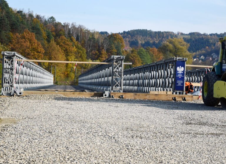 Nowy Sącz – Kamionka: most w Jamnicy gotowy, ale jeszcze nie przejezdny