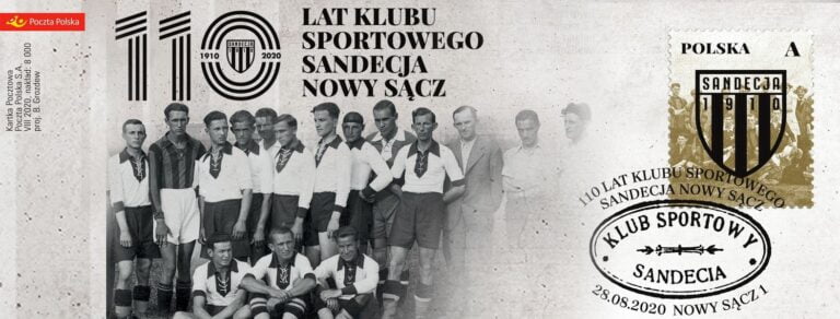 Karta na jubileusz Sandecji