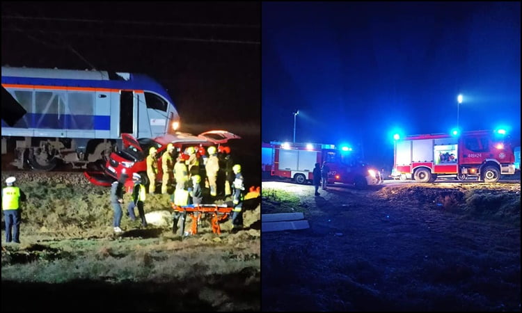 33-latka wjechała z dziećmi wprost pod pociąg. Sprawę wyjaśnia policja