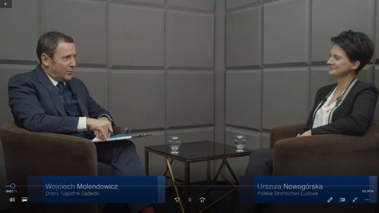 Poseł Urszula Nowogórska: Polska młodzież jest odważna, mądra i otwarta na różne środowiska