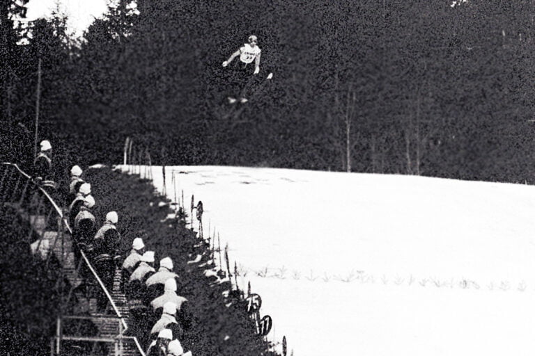 Odkurzone fotografie. zima 30 lat temu tylko na skoczni…