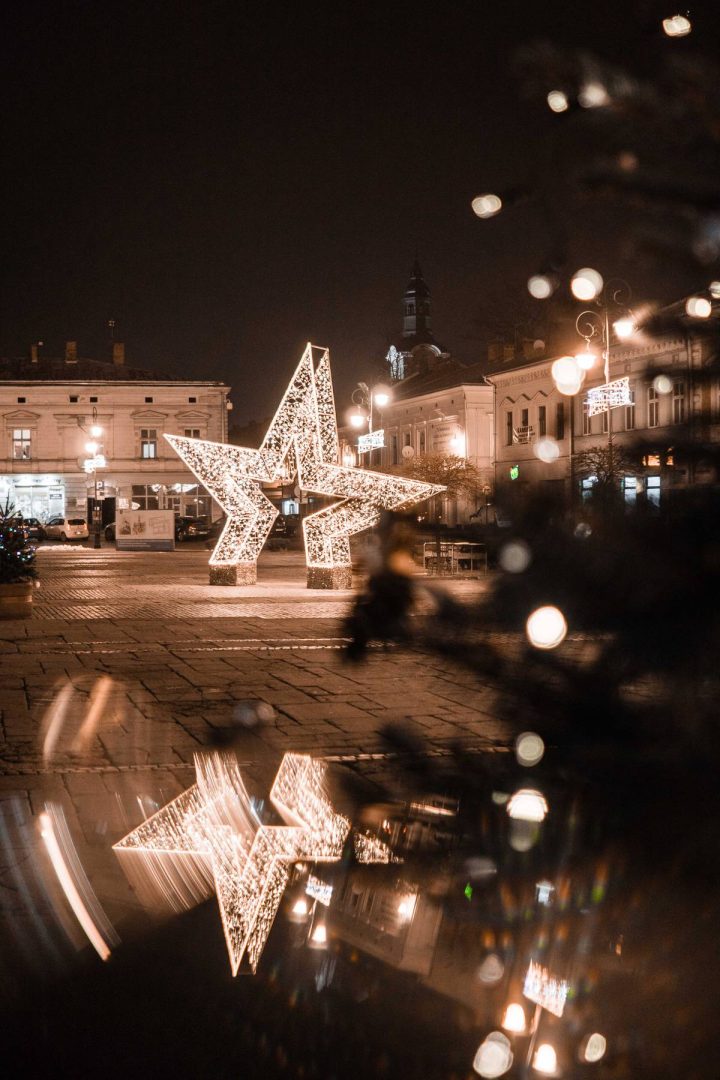 Nowy Sącz, zima