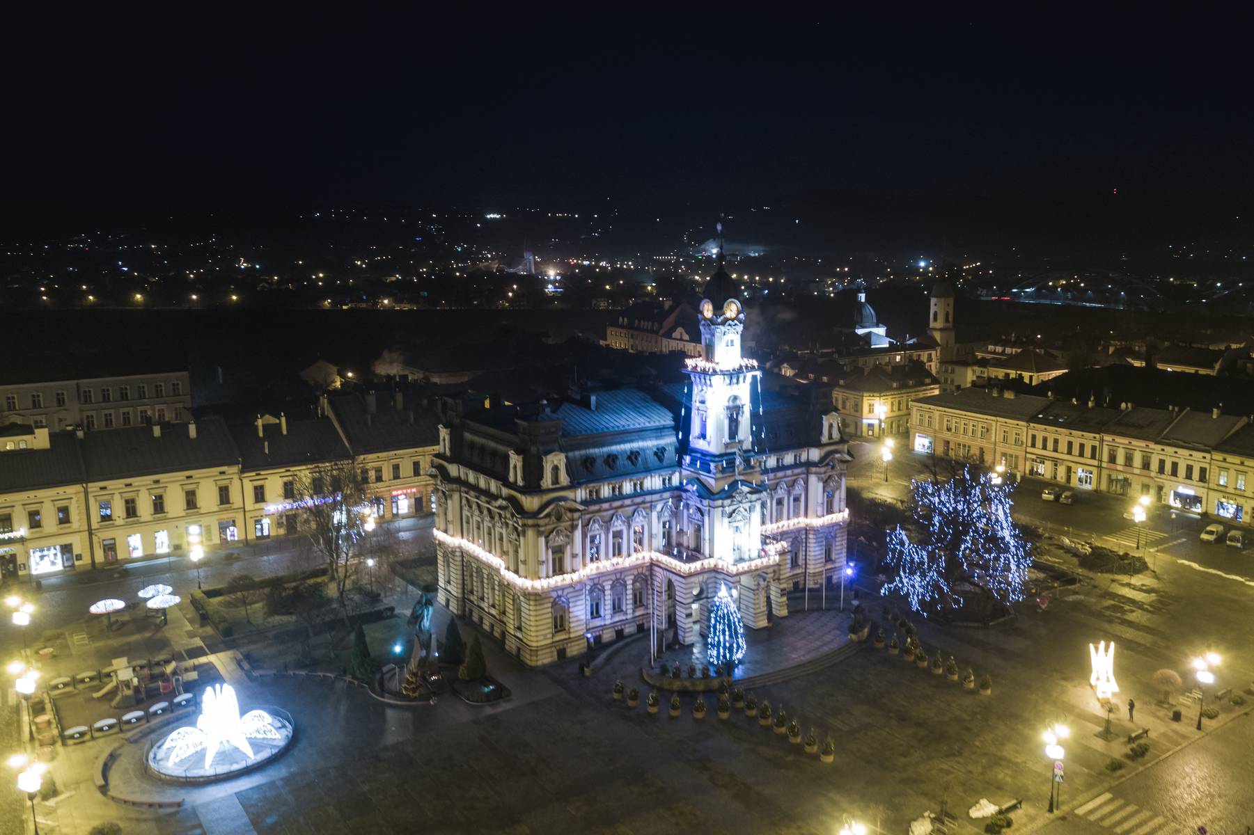 Nowy Sącz, zima
