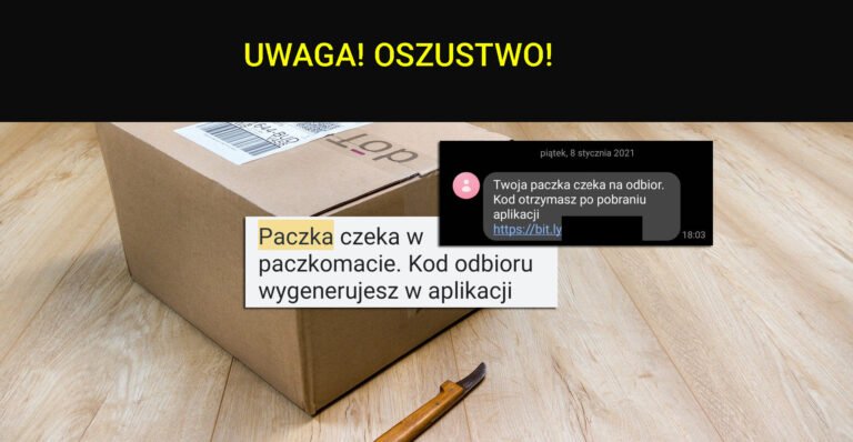 Uważaj! „cl” wygląda jak „d”, a „rn” możesz pomylić z „m”. Oszuści udają Pocztę Polską i Paczkomaty!