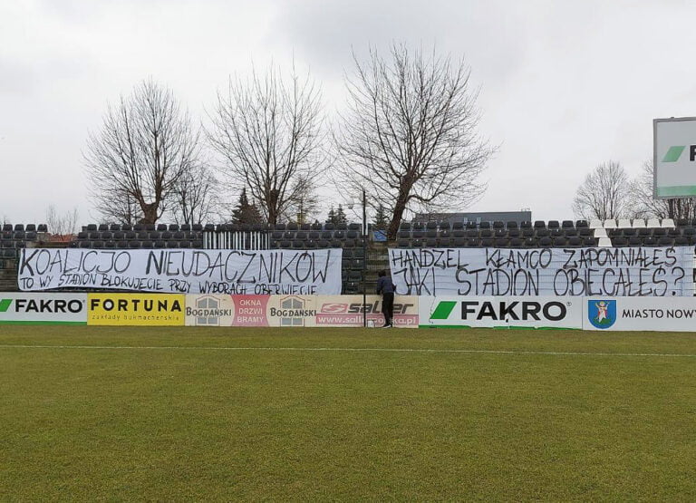 Kibice Sandecji tracą cierpliwość. Żądają obiecanego stadionu. „Nie odpuścimy” –  zapewniają