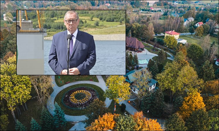 Wysowa-Zdrój. Nie będzie dwumetrowego pomnika Jana Szyszki w parku. Przynajmniej na razie