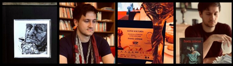 Paweł Leśniak. Zszedł z boiska wprost w komiks, thiller, horror i fantasy