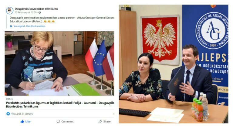 Młodzież z Łotwy przyjedzie na Sądecczyznę. Wszystko za sprawą grybowskiego liceum