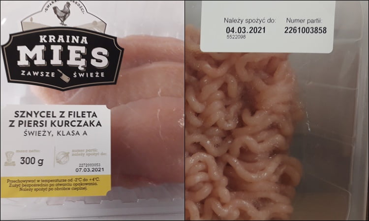 W mięsie sprzedawanym w Lidlu i Biedronce wykryto salmonellę. GIS ostrzega, a producent usuwa produkty ze sklepów