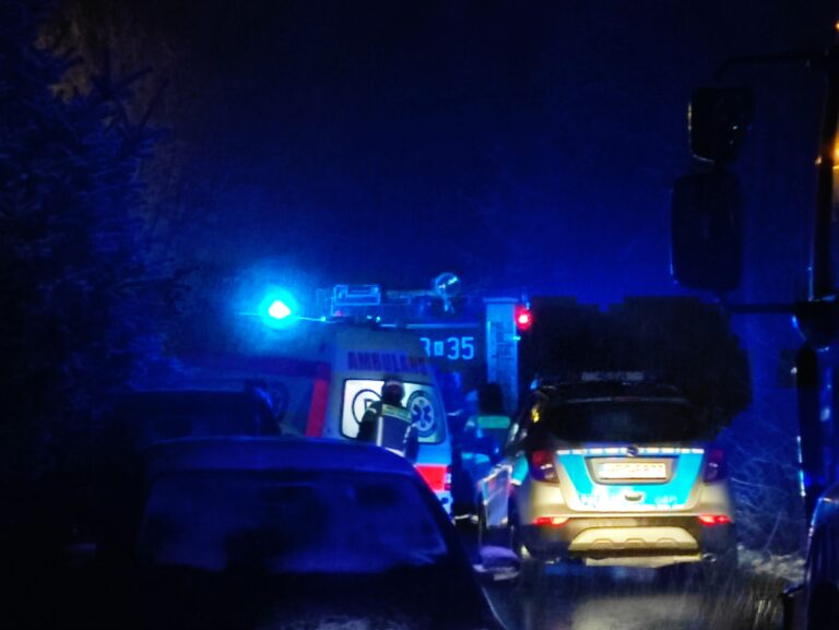Wypadek kierowcy skutera w Korzennej