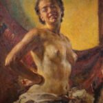 Bolesław Barbacki: Danuta Szaflarska, akt