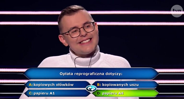 Student z Ropicy Polskiej Dominik Szura wygrał w ,,Milionerach” 75 tysięcy złotych