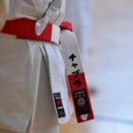 trening karate Shorin- ryu pod przewodnictwem mistrza Kenyu Chinen