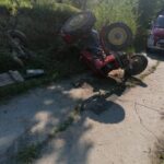 Krużlowa Niżna wypadek traktora