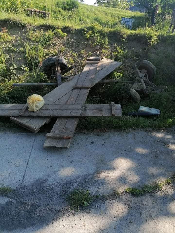 Krużlowa Niżna wypadek traktora