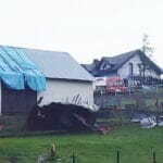 Librantowa, trąba powietrzna