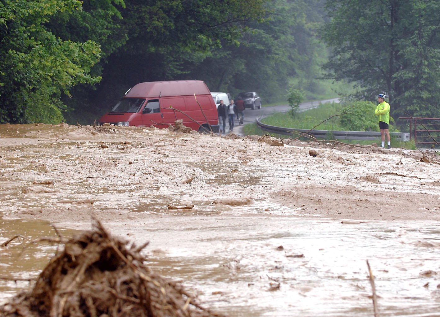 powódź, Librantowa