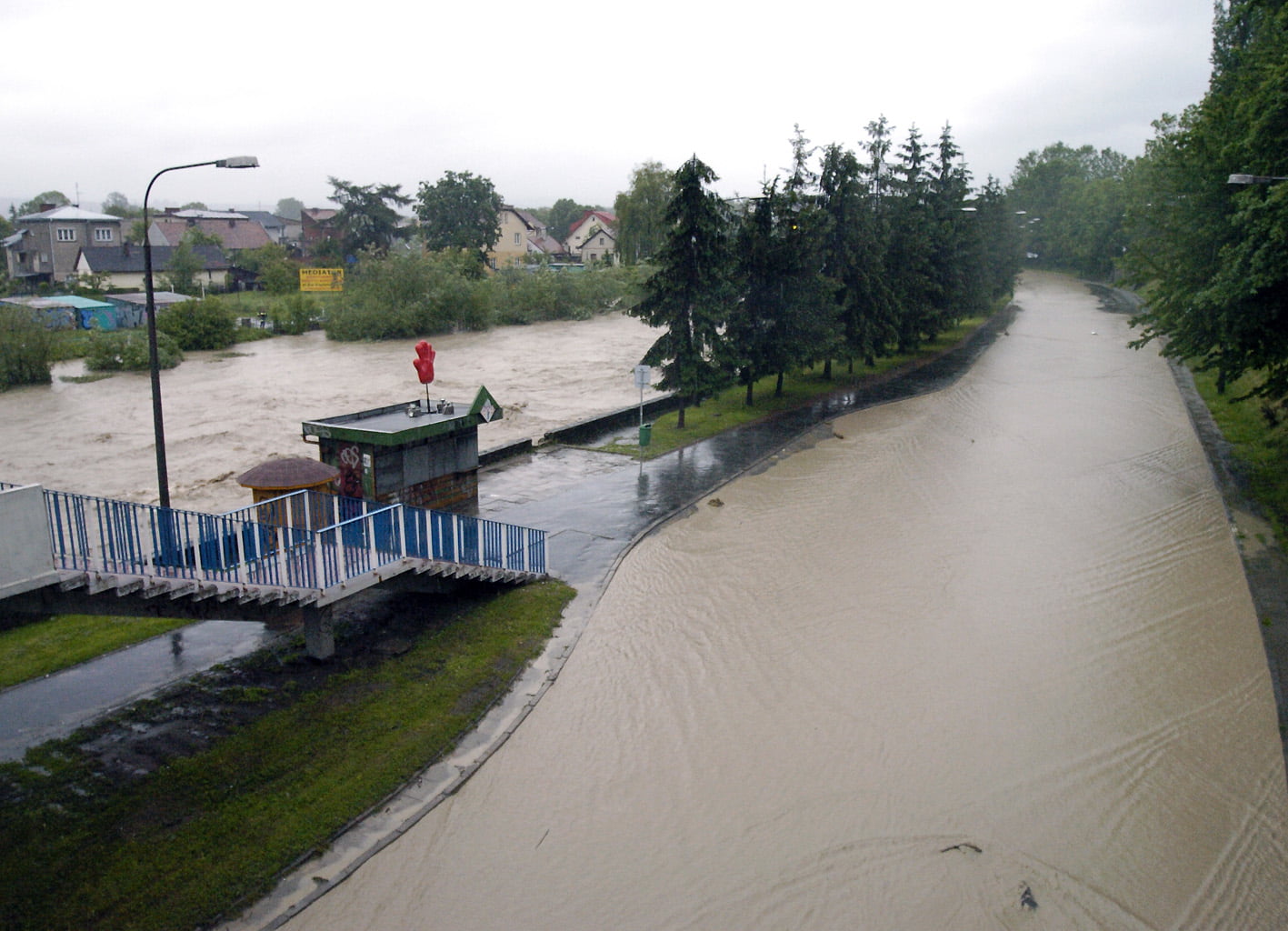 powódź, Nowy Sącz