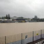 powódź, Nowy Sącz, stadion Sandecja