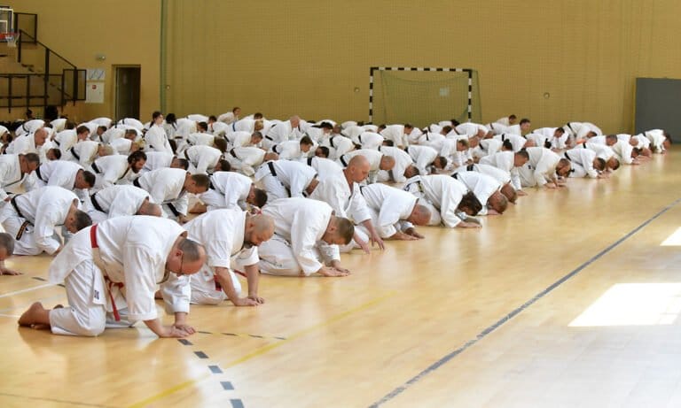 Rytro. Trening karate z wielkim mistrzem Kenyu Chinen