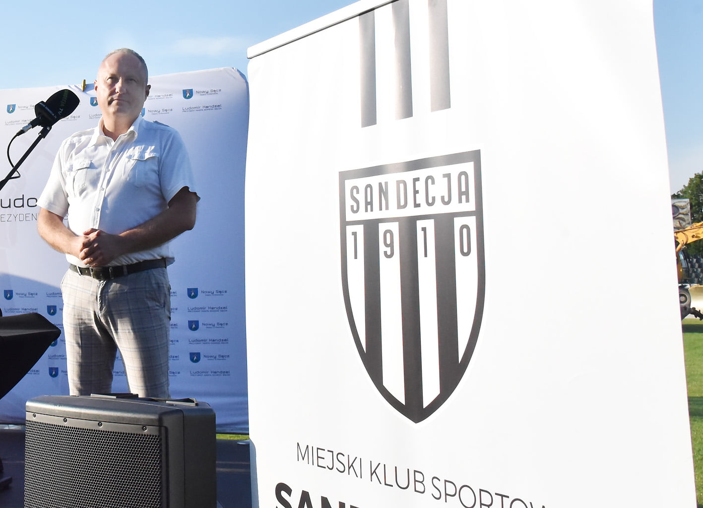 budowa stadionu Sandecji