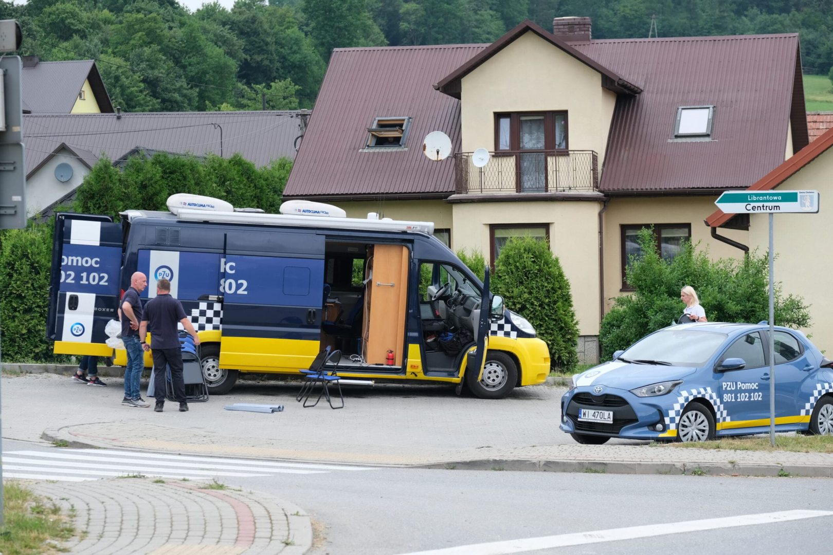 Librantowa po przejściu tornado