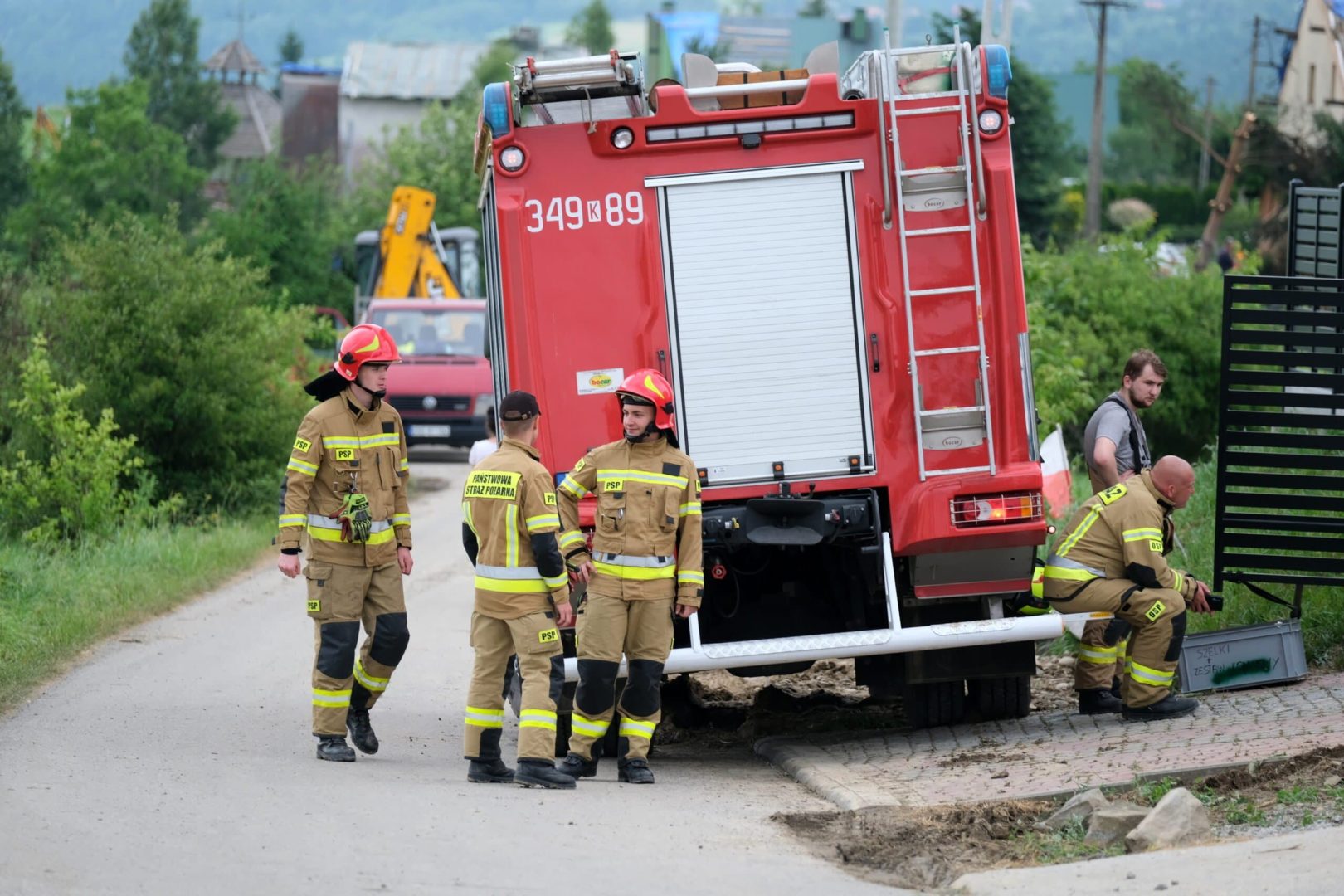 Librantowa po przejściu tornado