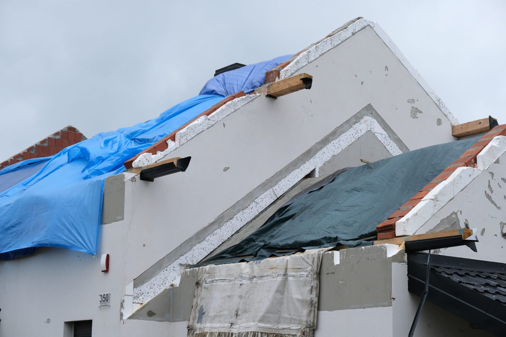 Librantowa po przejściu tornado