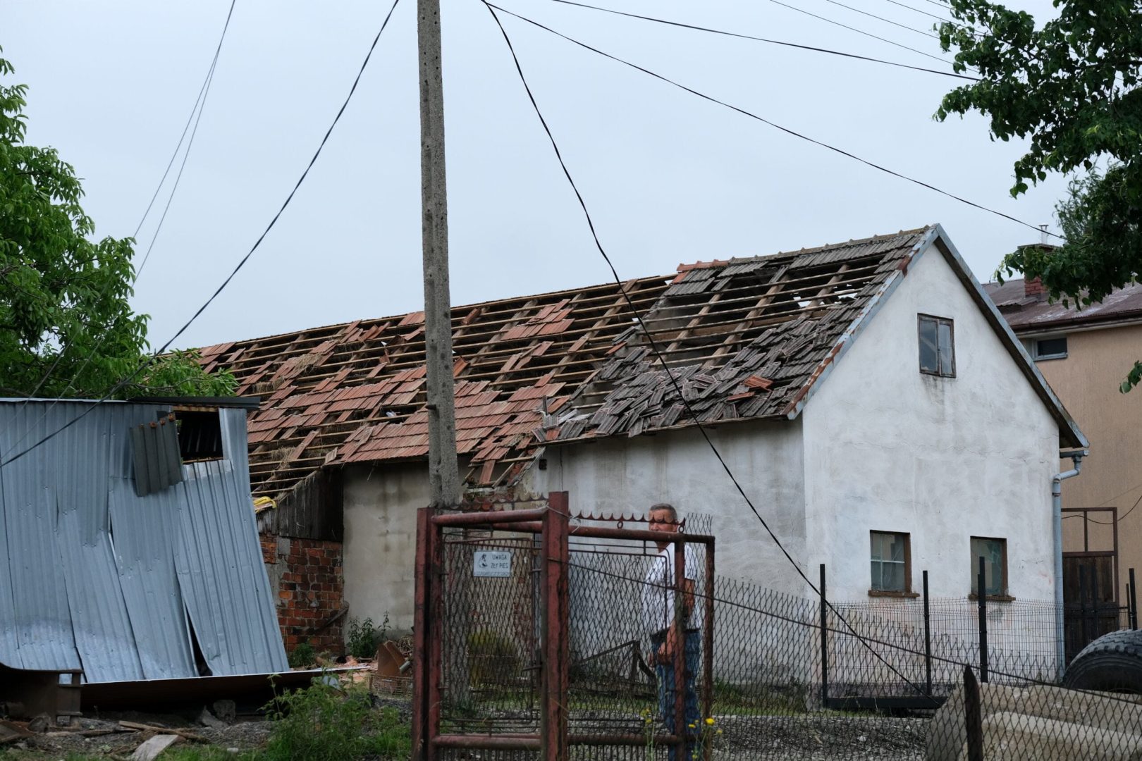Librantowa po przejściu tornado