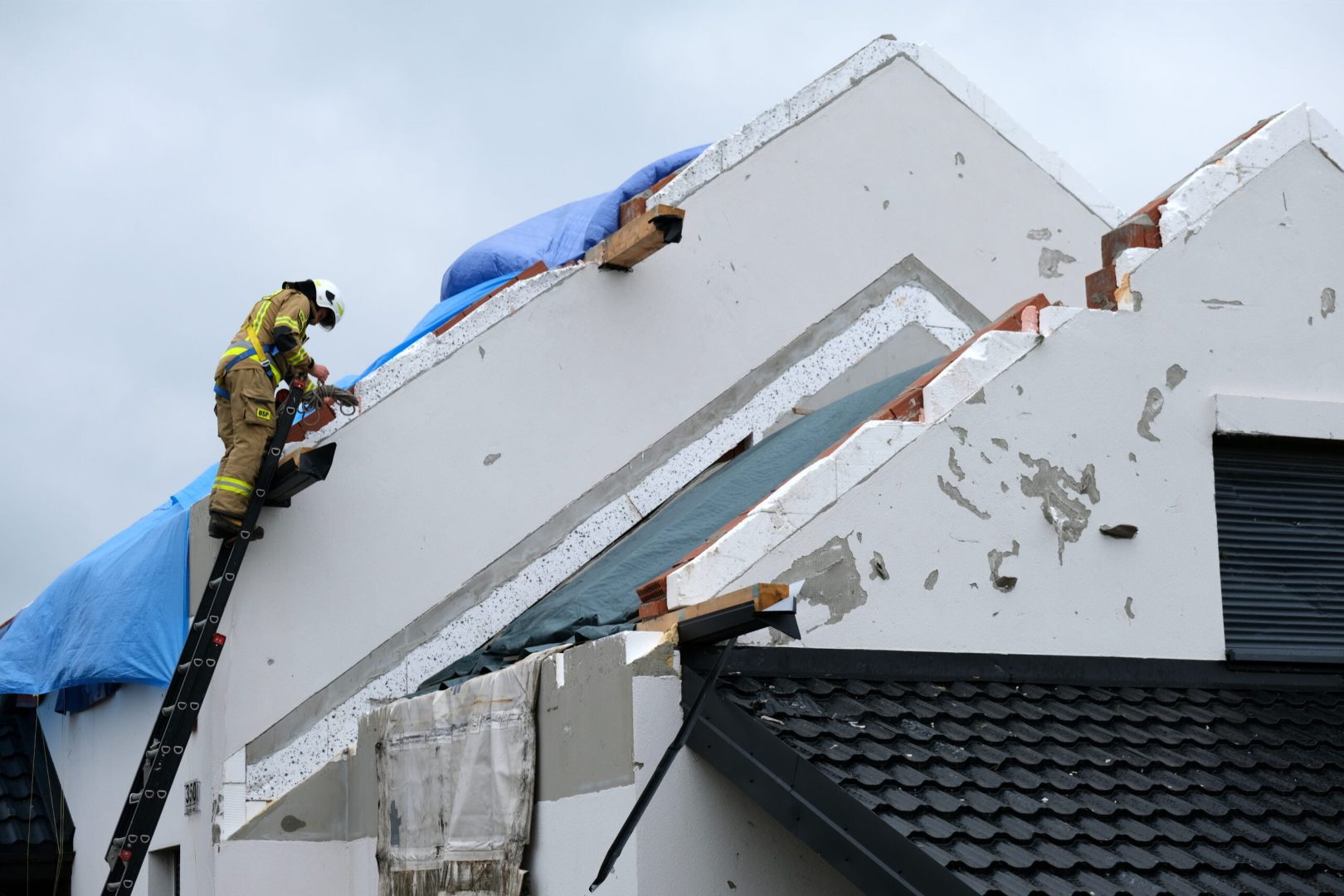 Librantowa po przejściu tornado