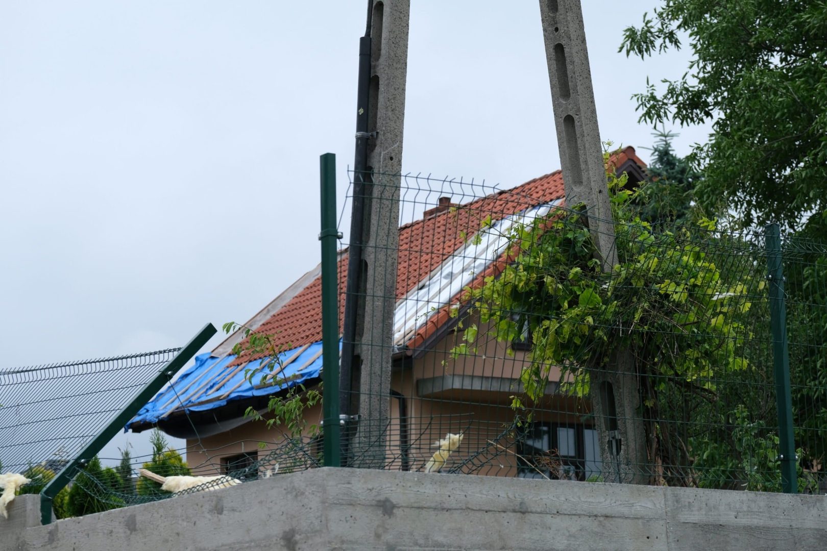 Librantowa po przejściu tornado